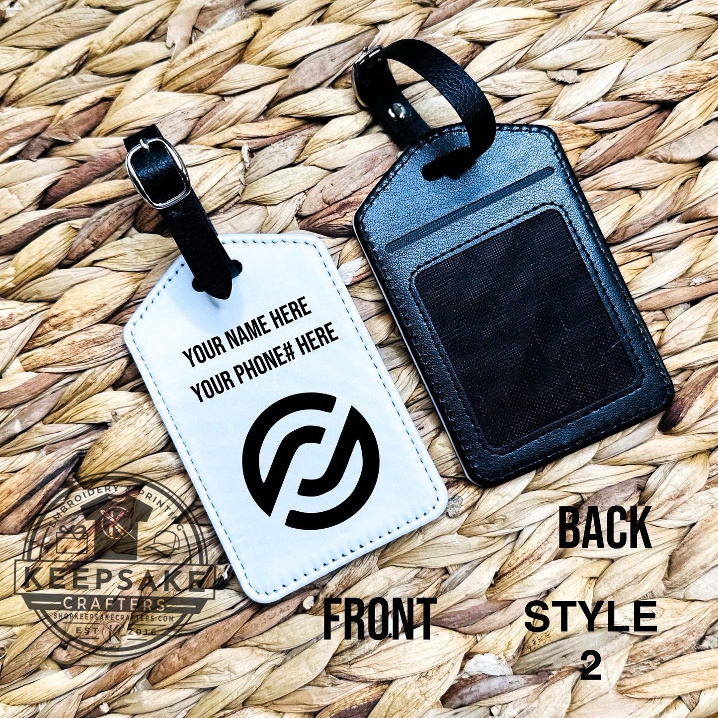 Luggage Tag Style 2 | Partnerco Swag