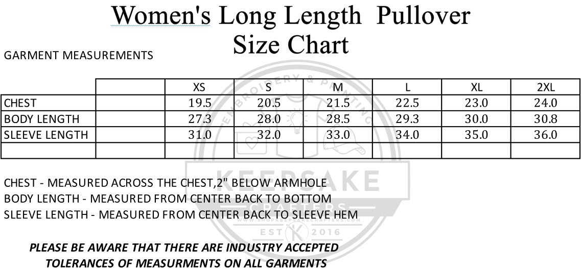 Women's Long Length Pullover | Partnerco Swag