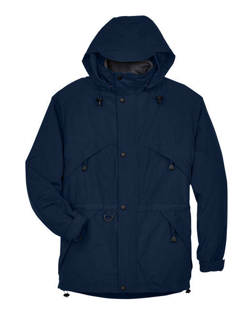 North End Adult 3-in-1 Parka with Dobby Trim 88007