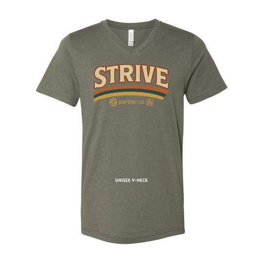 Strive Bella+Canvas Unisex V-Neck – PartnerCo Swag