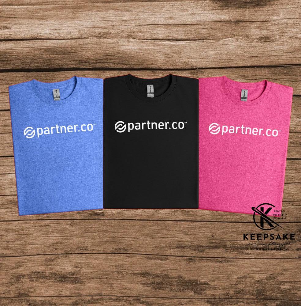 Short Sleeve T-Shirt – Partner.Co Swag Unisex Tee | Custom Event & Team Apparel