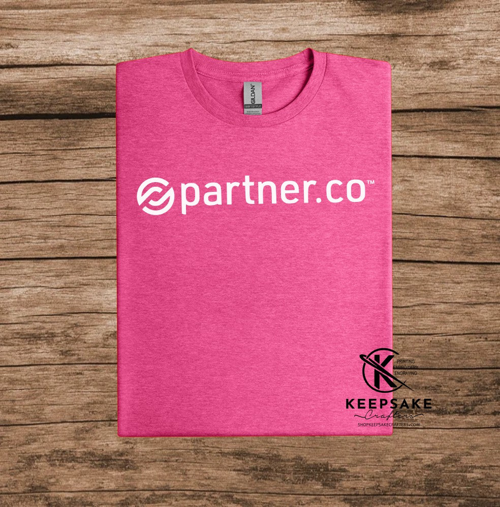 Short Sleeve T-Shirt – Partner.Co Swag Unisex Tee | Custom Event & Team Apparel