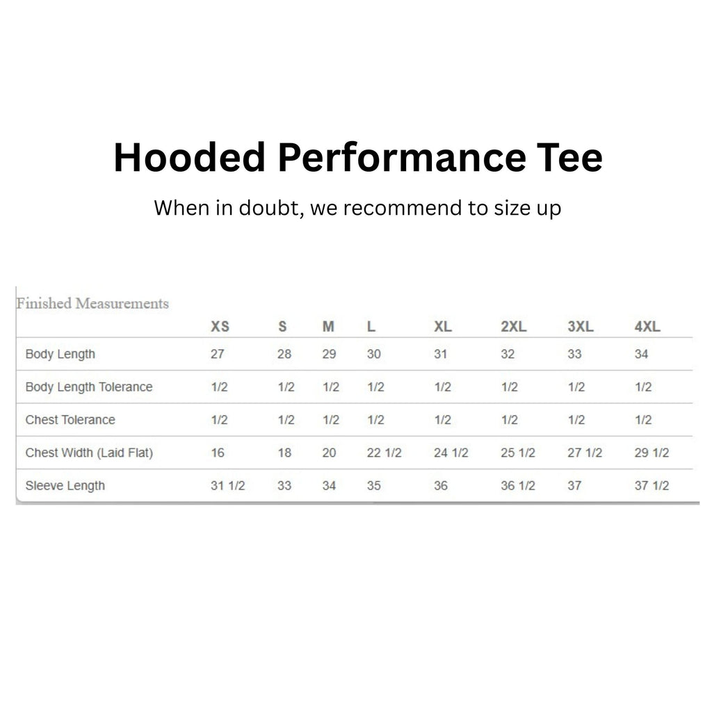 Destin T-Shirt Performance Hooded Beach Blue | Partnerco Swag