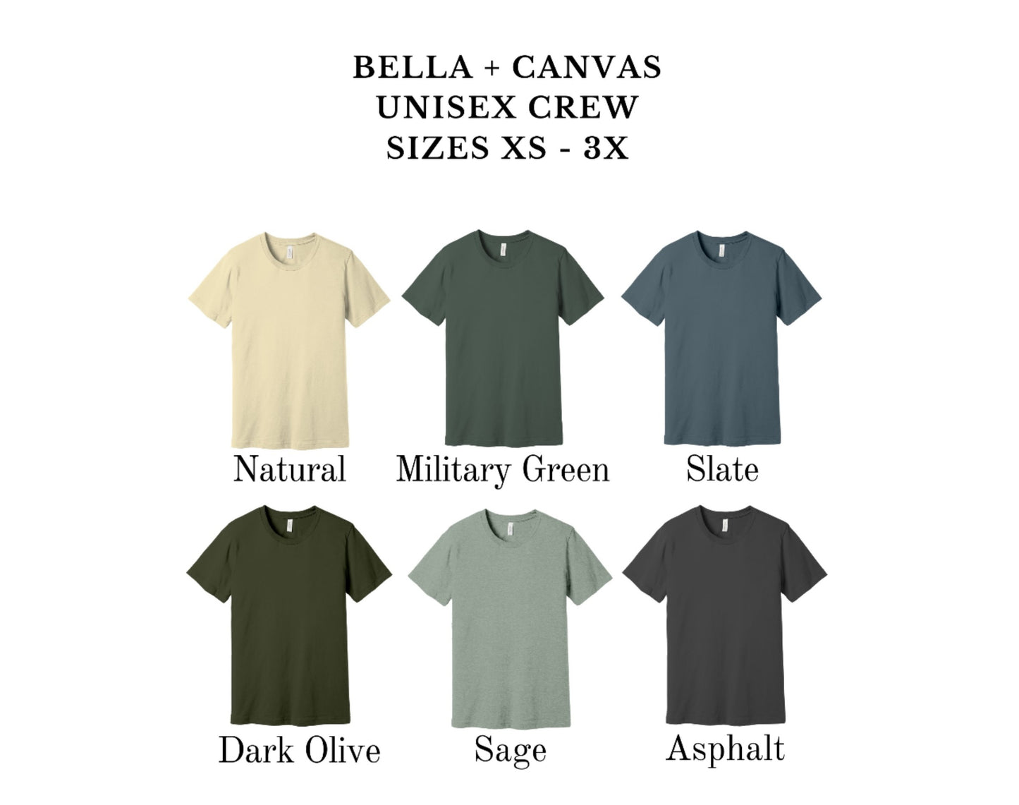 Strive Bella+Canvas Unisex Crew – PartnerCo Swag